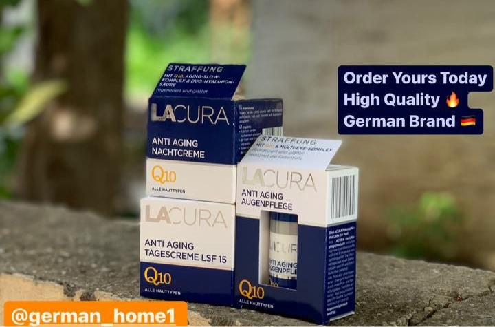 Lacura Anti-Aging Set Day,Night,Eye Cream.