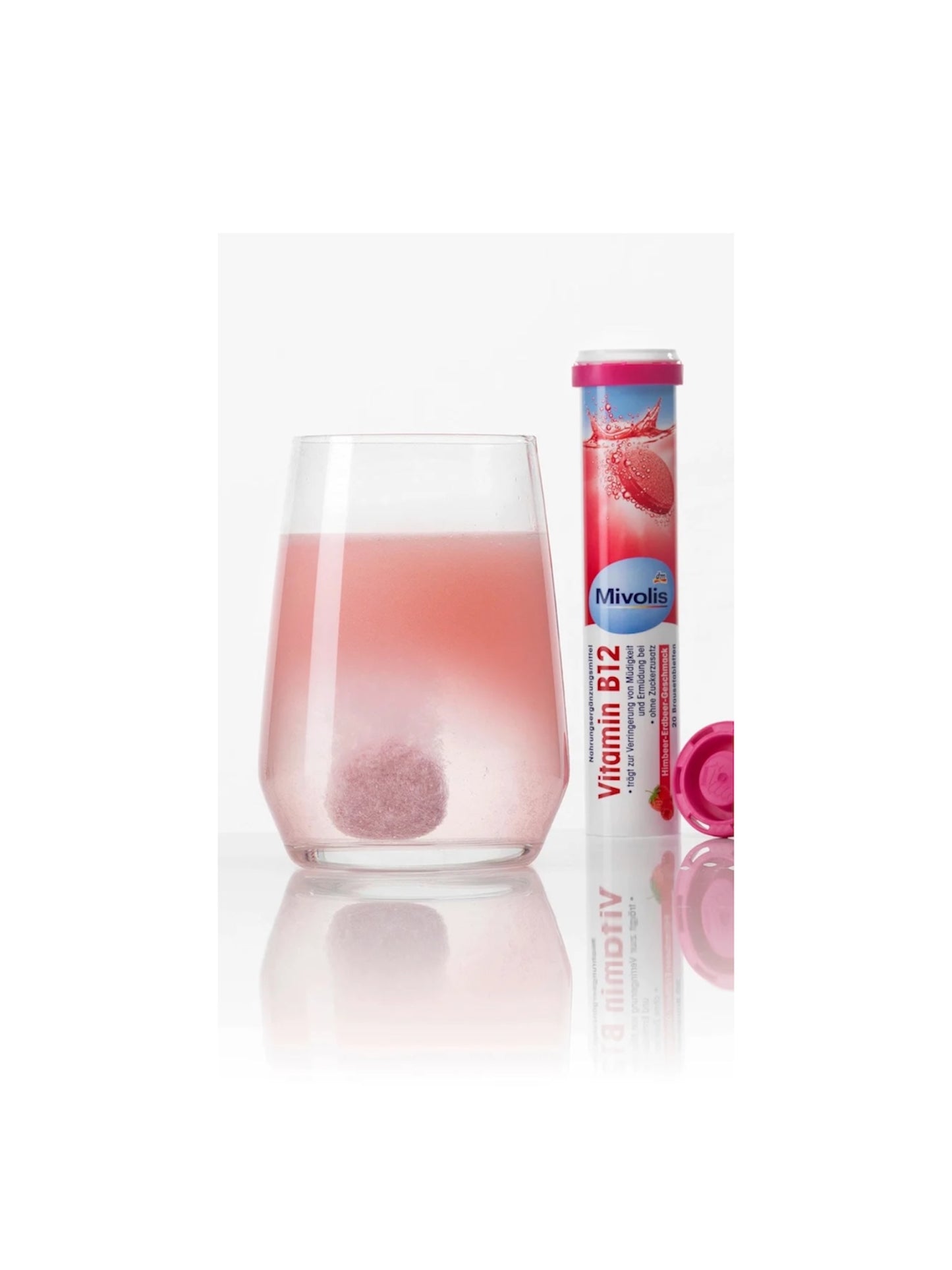 Mivolis Vitamin B12 Effervescent Tablets. 20 Tablets