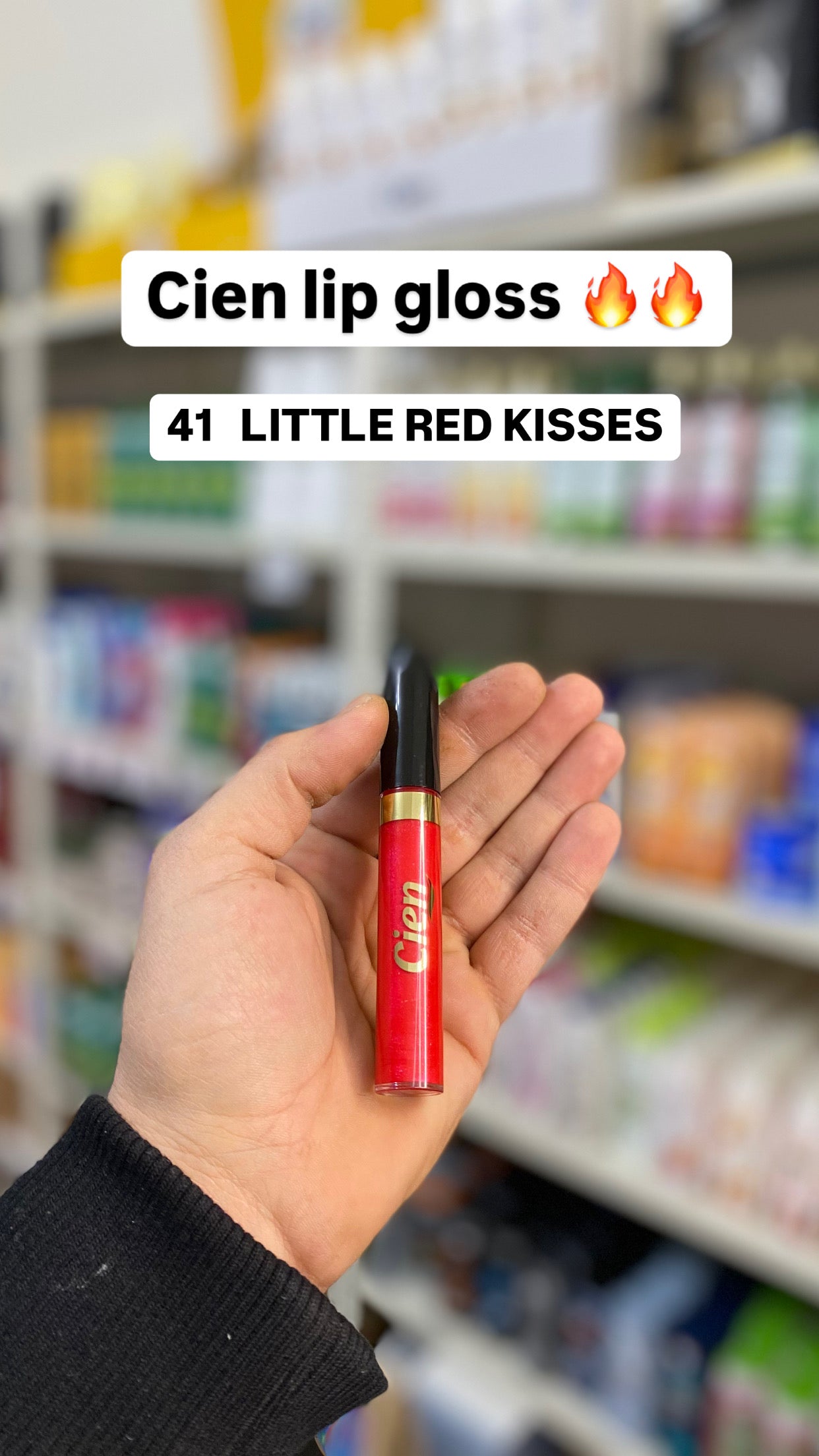 Cien LIP GLOSS- 41 LITTLE RED KISSES