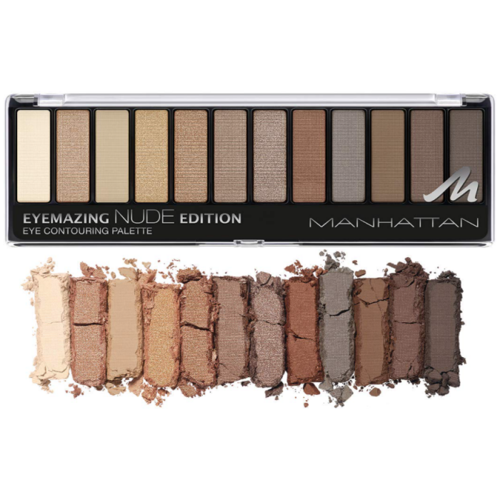 MANHATTAN Eyemazing Eye Contouring Palette 001 NUDE EDITION