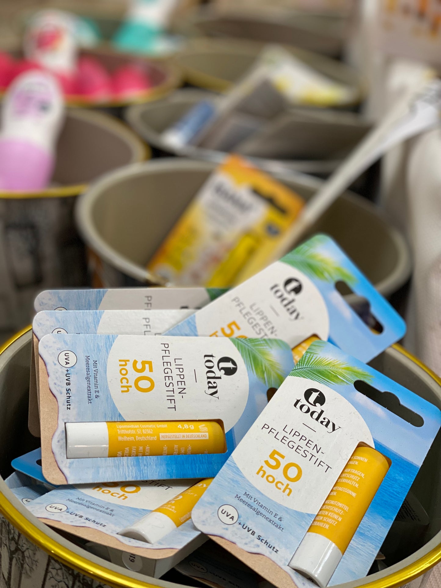 Today Lip balm 50spf UVA+UVB