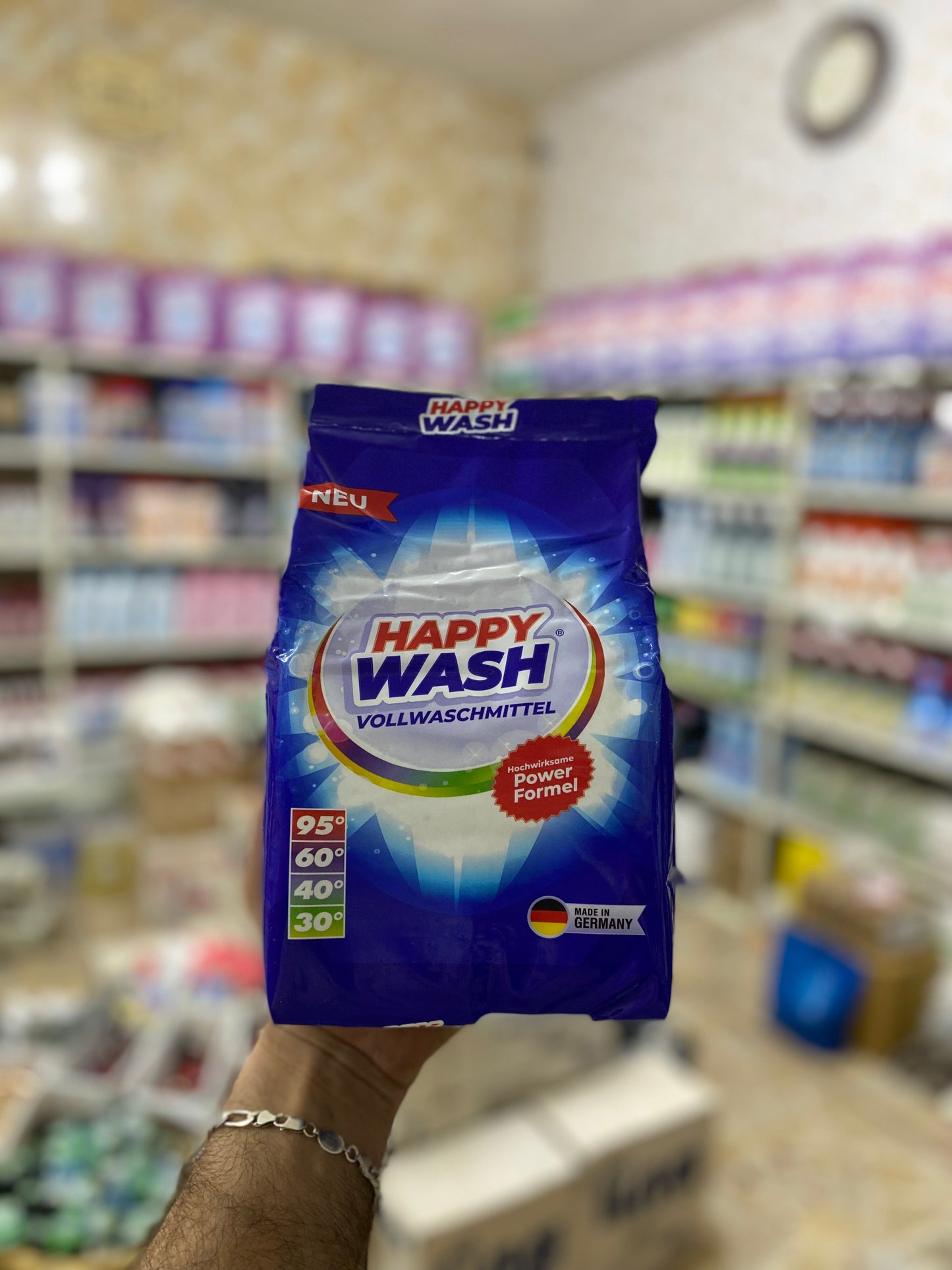 Full detergent "Happy Wash", 2,025kg