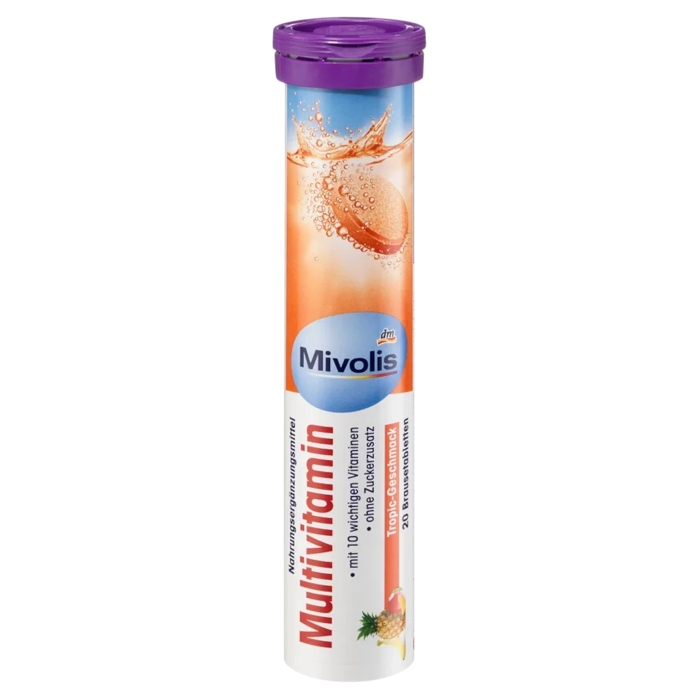 Mivolis Multivitamin effervescent tablets, 20 pieces, 82 g