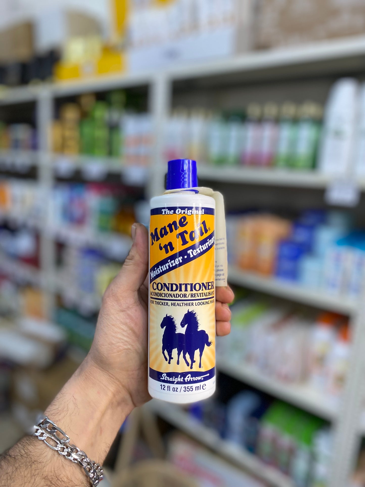 Mane 'n Tail Moisturizer Texturizer Conditioner for Thicker healthier Looking Hair & Coats. 355ml