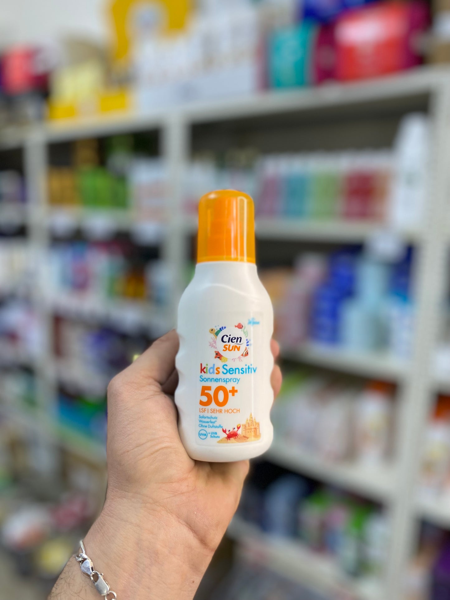 Cien SUN kids Sensitiv Sonnenspray 50+spf -UVA+UVB - 200ml