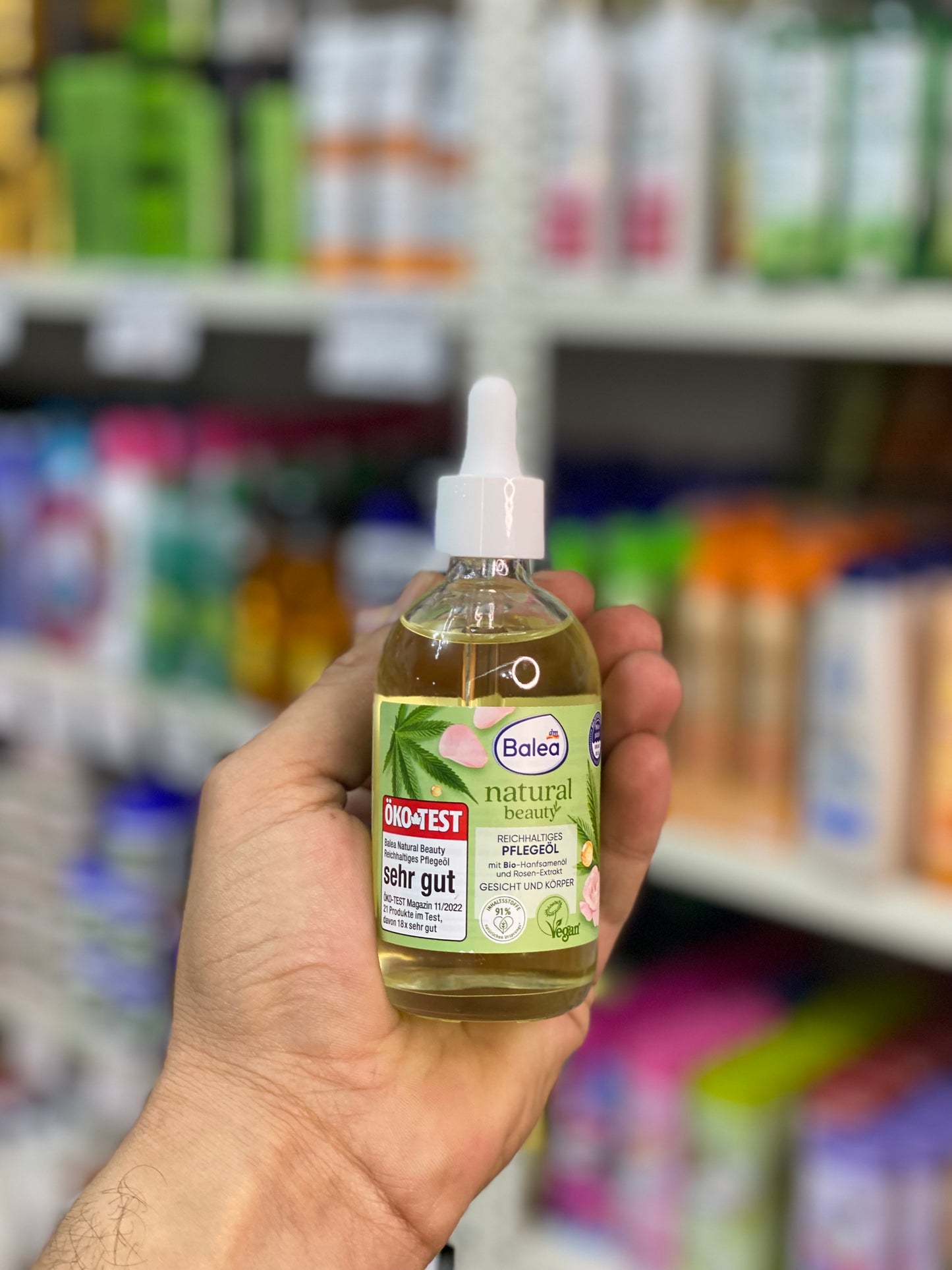 BALEA NATURAL BEAUTY CARE OIL 100 ML