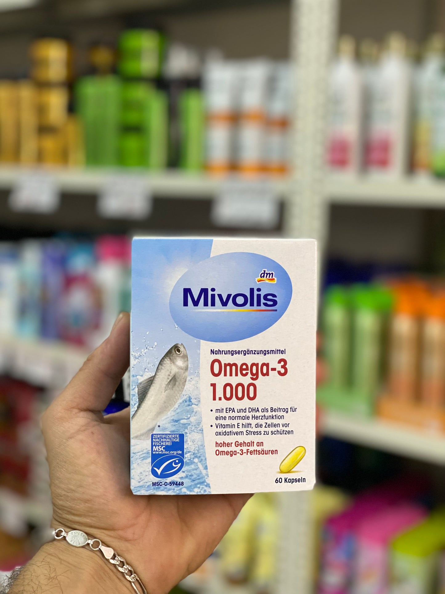 Mivolis Omega-3 1000mg, 60 capsules