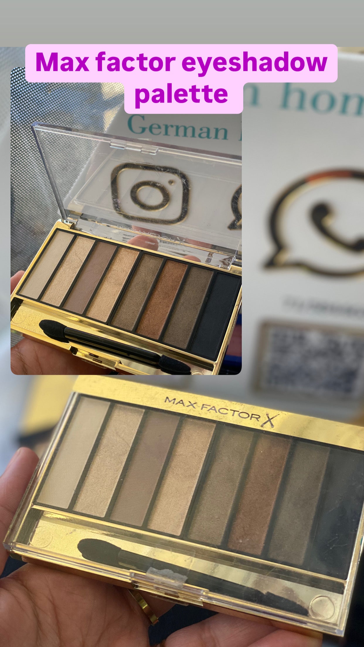 MAX FACTOR x Masterpiece Nude Palette 02 GOLDEN NUDES