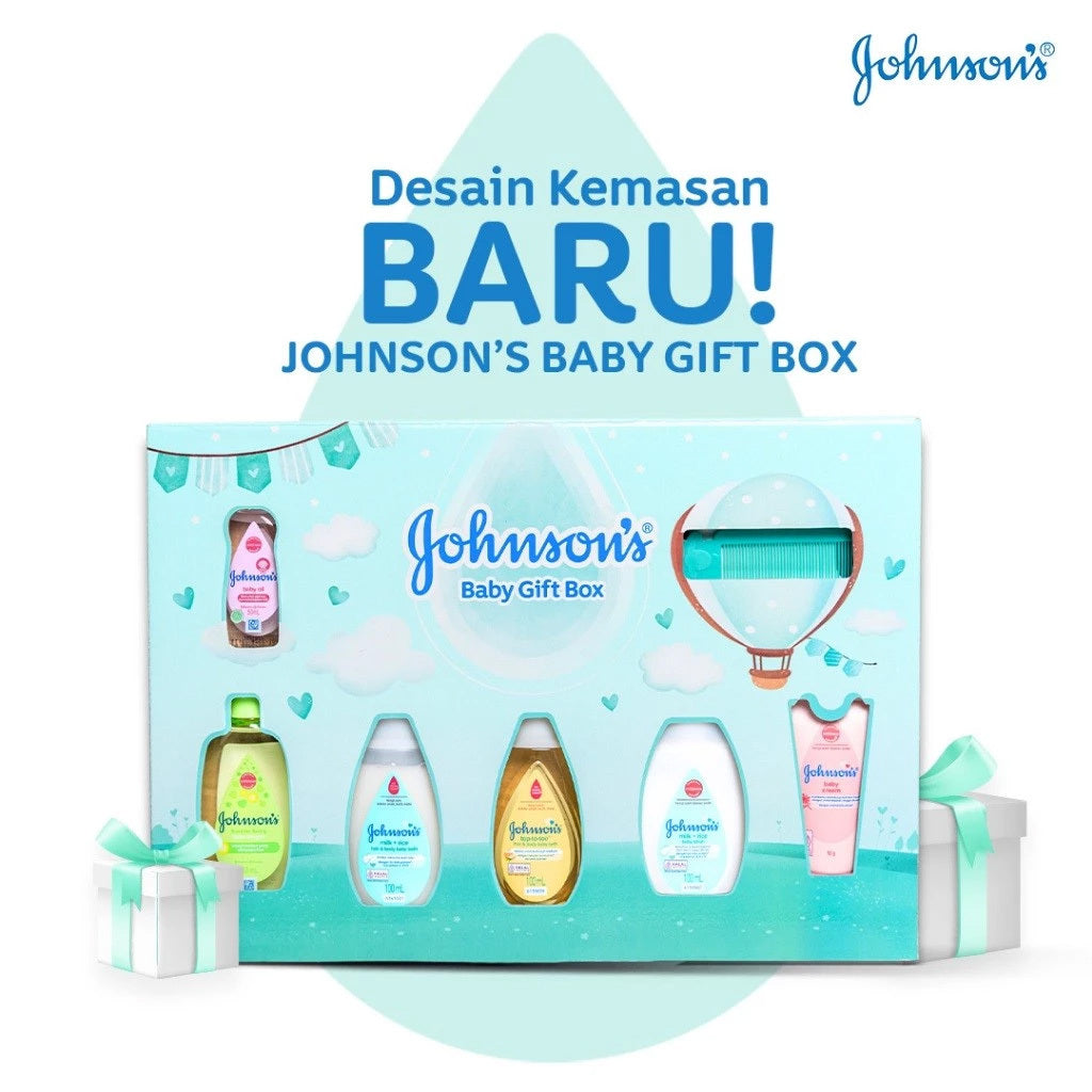 Johnsons Baby gift box. 7 PCS