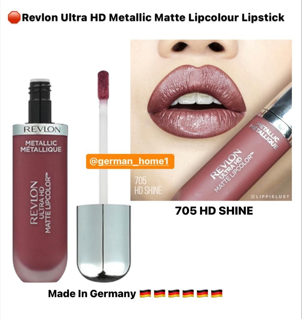 Revlon Ultra HD Metallic Matte Lipcolour Lipstick