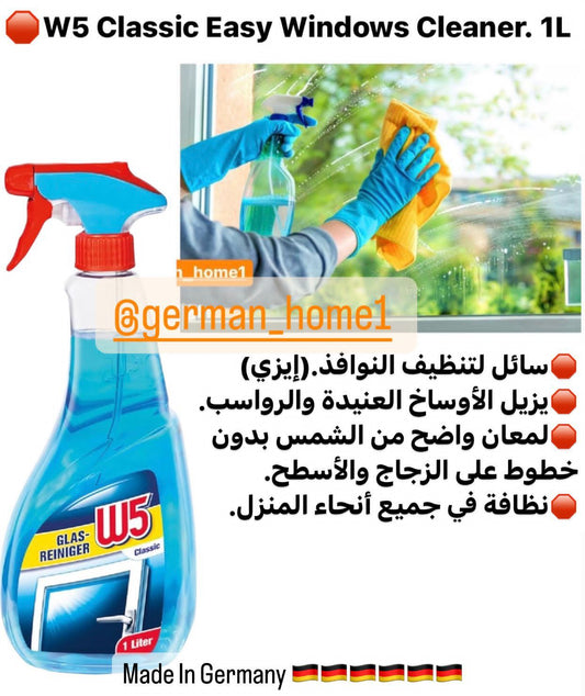 W5 Classic Easy Windows Cleaner. 1L