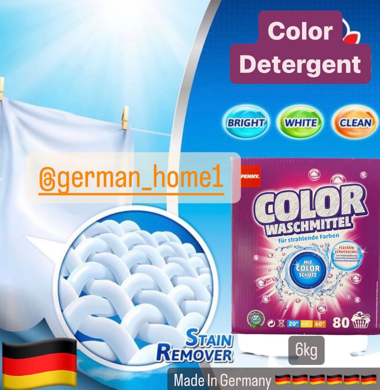 Penny Laundry Detergent For Colored & White. 6kg