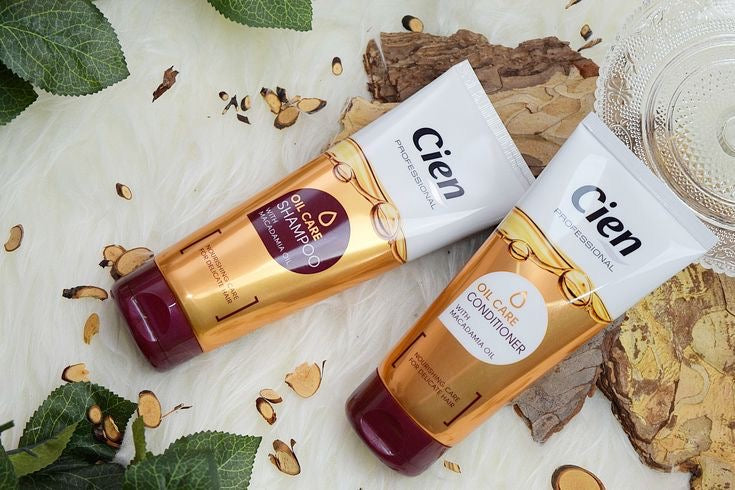 Cien Professional Macadamia Oil Care Set.