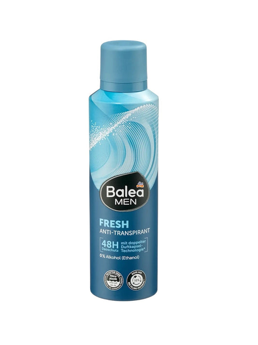 Balea Men Fresh Anti-Transparent Deodorant. 200ml