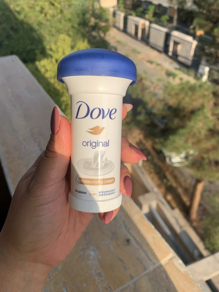 Dove Original Moisturising Cream 0% alcohol / 24h antiperspirant/ antitranspirant. 50ml