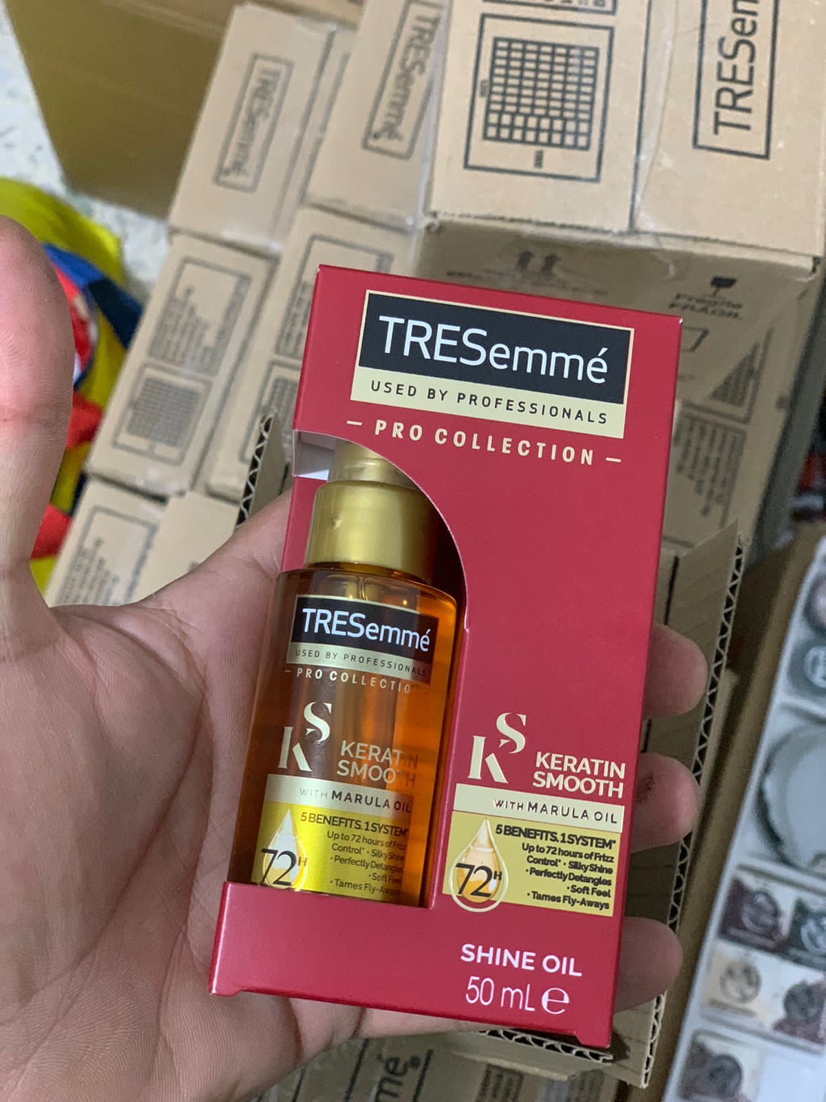 Tresemmé Keratin Smooth Shine Oil. 50ml