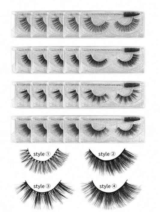 3D REALISTIC EYELASHES
4 Styles For the Perfect Eye Makeup