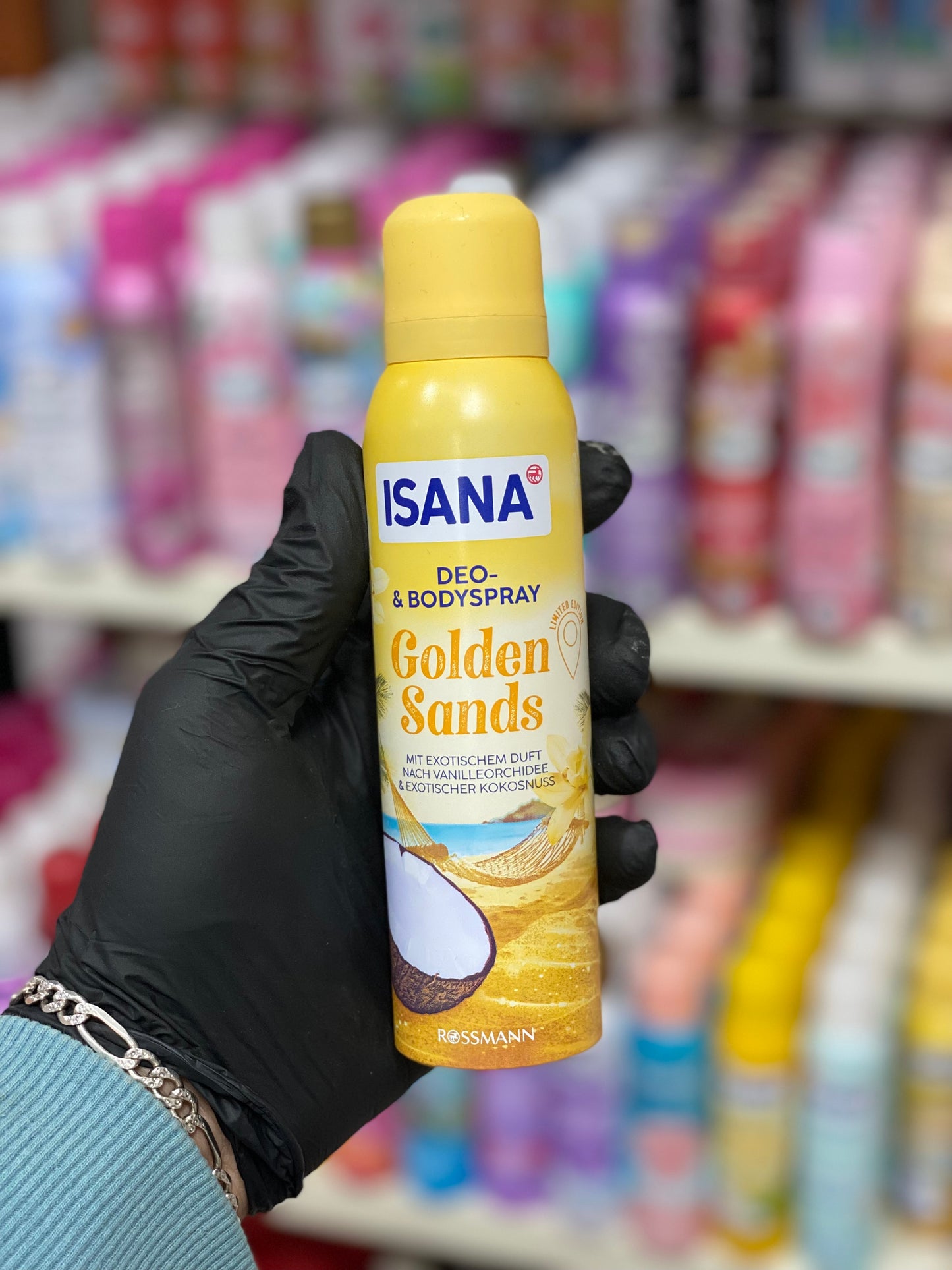Isana Deodorant Deo-Body Spray. 150ml
