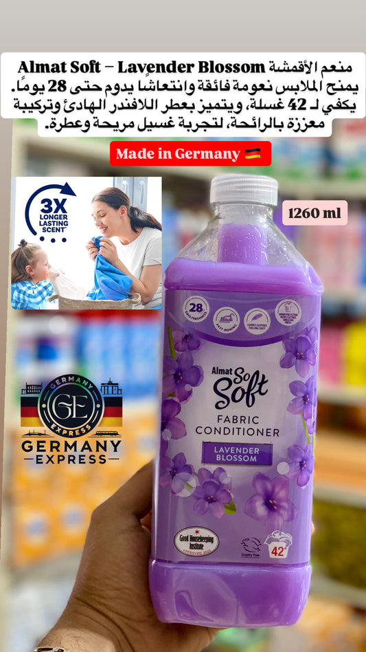 Almat So Soft Fabric Conditioner Lavender Blossom . 1260ml