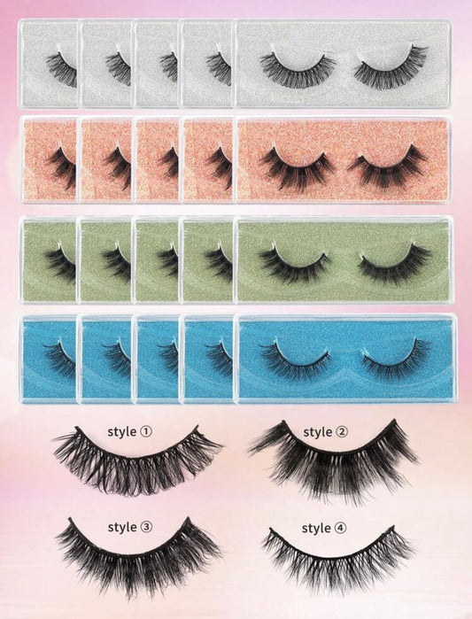 3D REALISTIC EYELASHES
4 Styles For the Perfect Eye Makeup