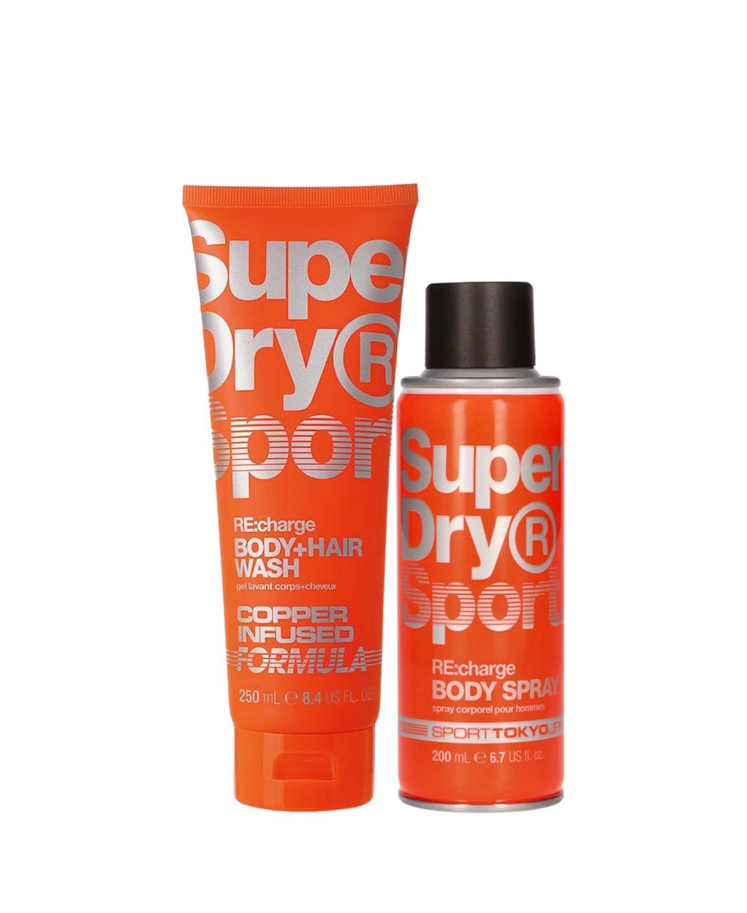 Super Dry Men Set Deodorant +Shampoo&ShoweGel.