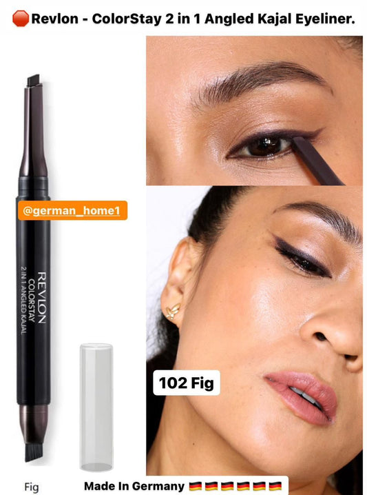 Revlon - ColorStay 2 in 1 Angled Kajal Eyeliner.