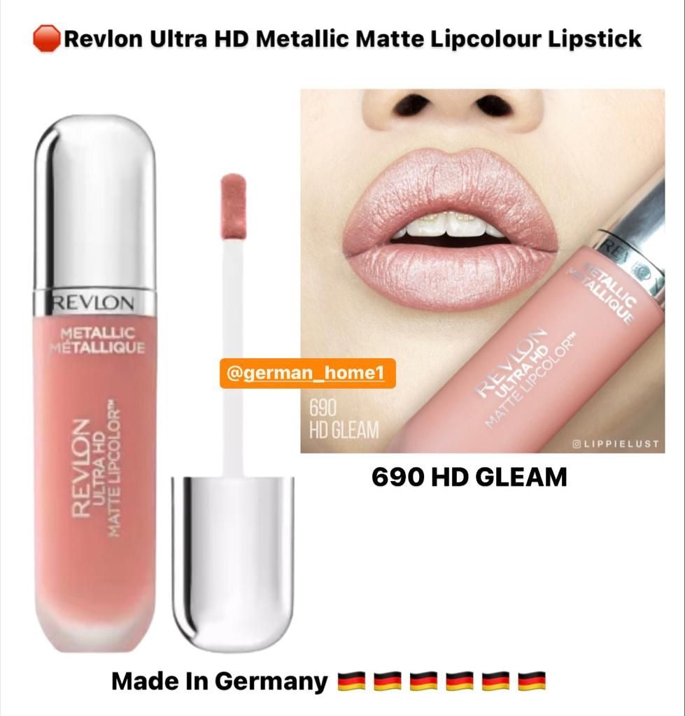 Revlon Ultra HD Metallic Matte Lipcolour Lipstick