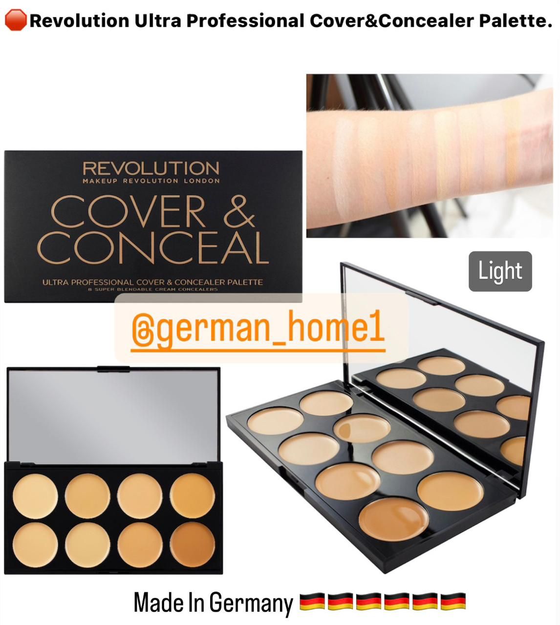 Revolution Ultra Professional Cover&Concealer Palette.