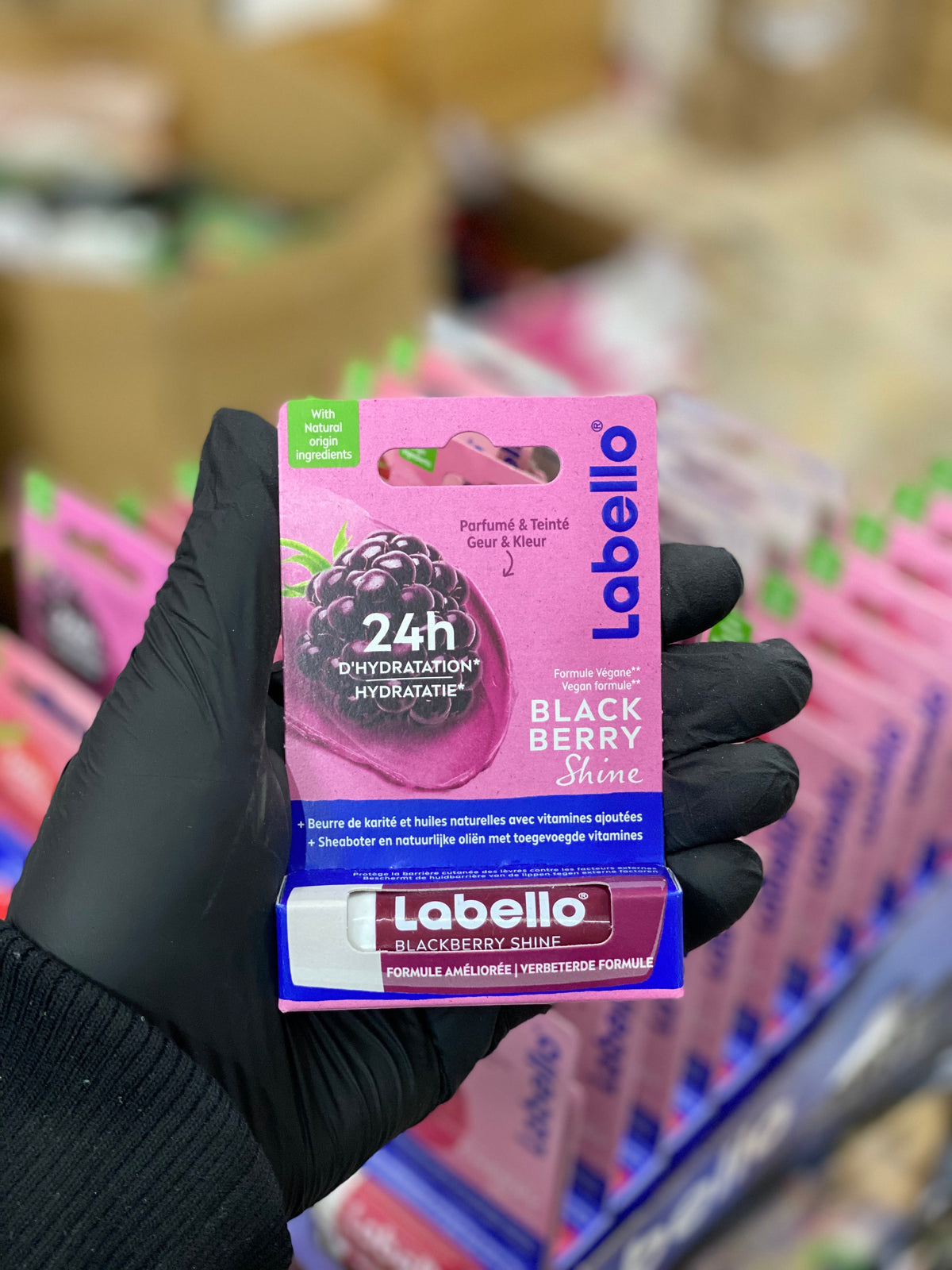 Labello Blackberry Shine – 24h Hydration & Natural Care LIPBALM