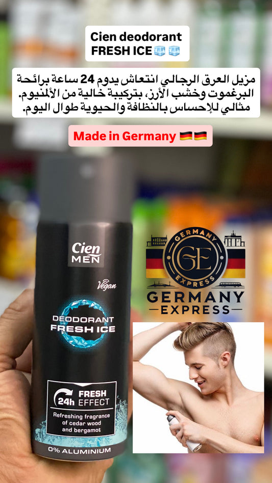 Cien deodorant FRESH ICE 24h fresh effect. 200ml