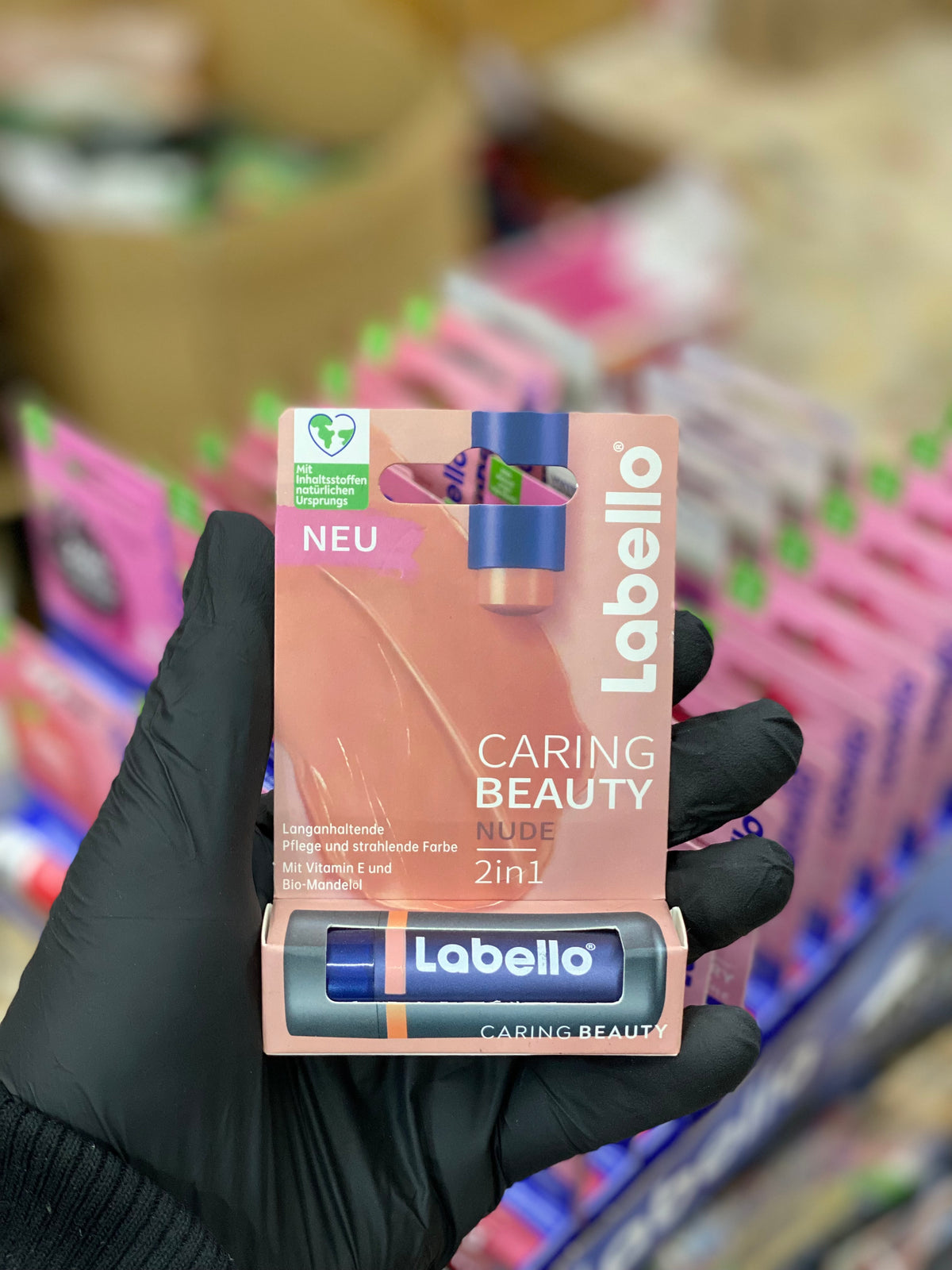 Labello Caring Beauty Nude 2-in-1 Lip Balm