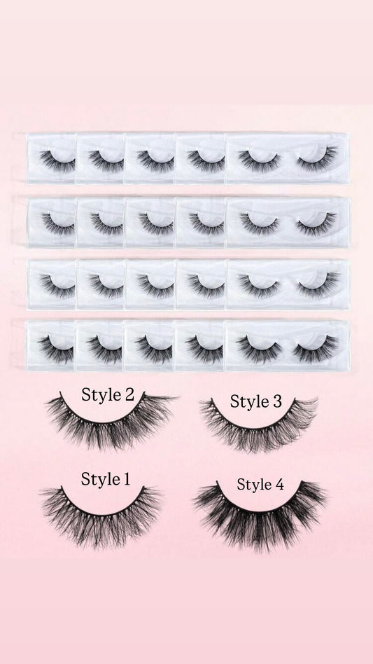 3D REALISTIC EYELASHES
4 Styles For the Perfect Eye Makeup