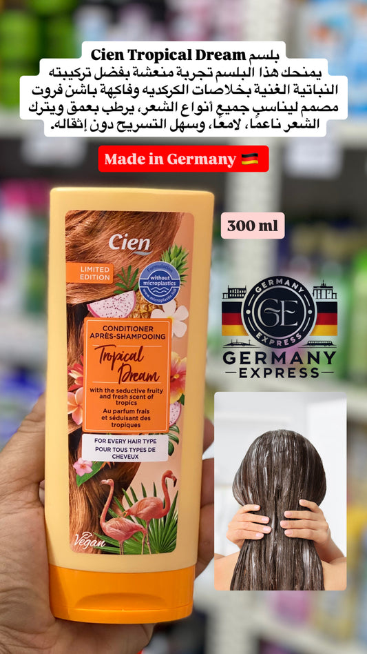 Cien Tropical Dream conditioner, Scent Of Tropics. 300ml
