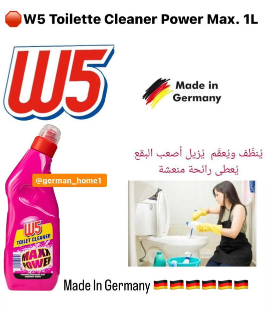 W5 Toilette Cleaner Power Max. 1L