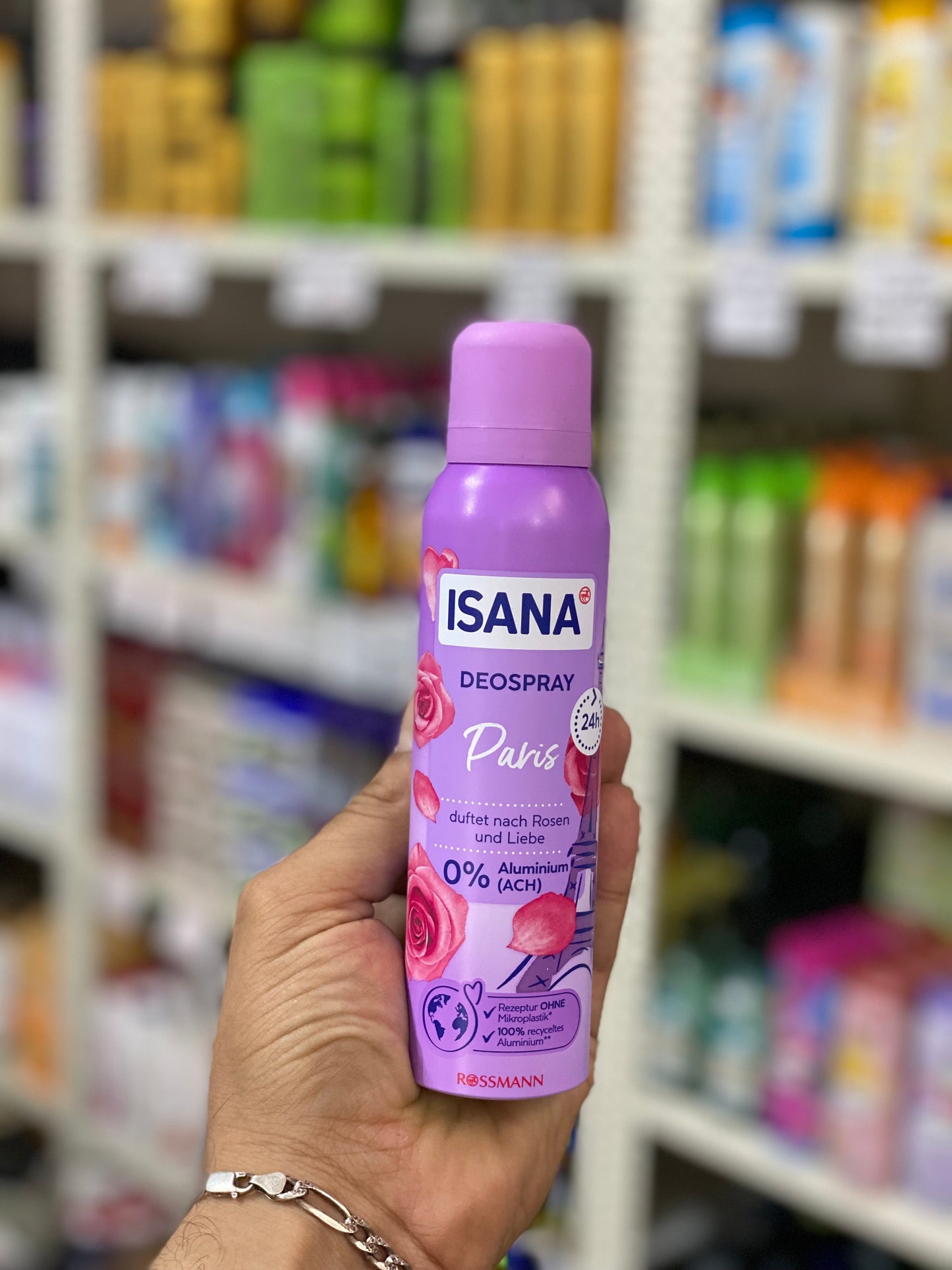 Isana Deodorant Deo-Body Spray. 150ml