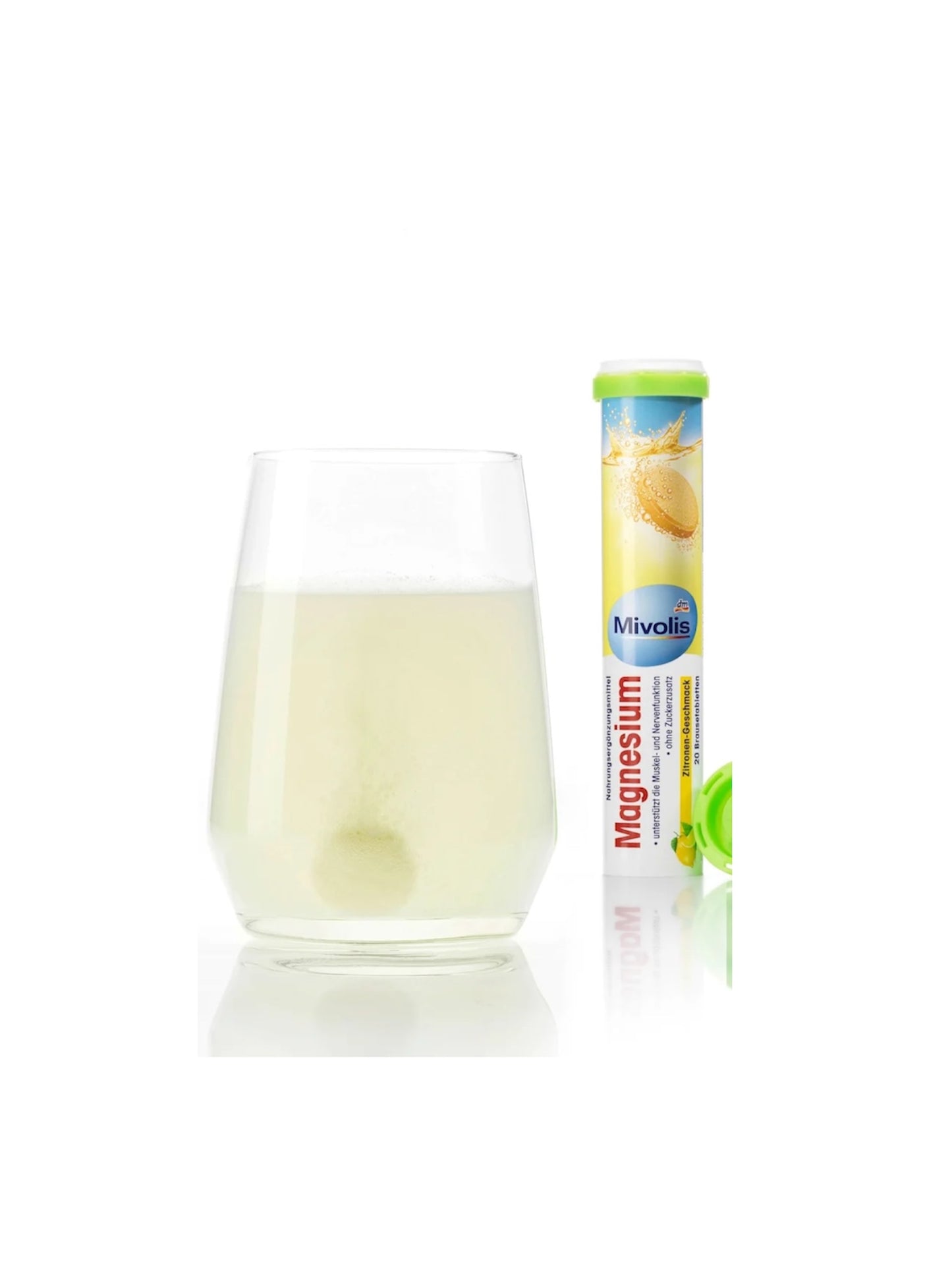 Mivolis Magnesium Effervescent Tablets. 20 Tablets