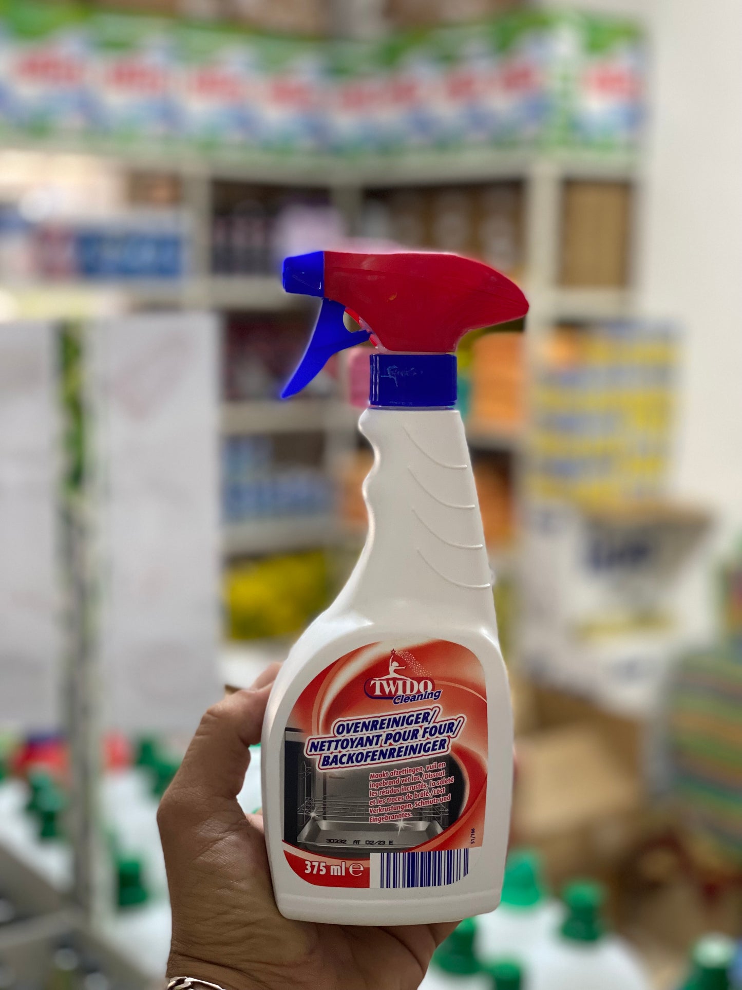 TWIDO Cleaning Oven Cleaner  Powerful Oven Cleaning – Effective Grease Removal. 375ml
