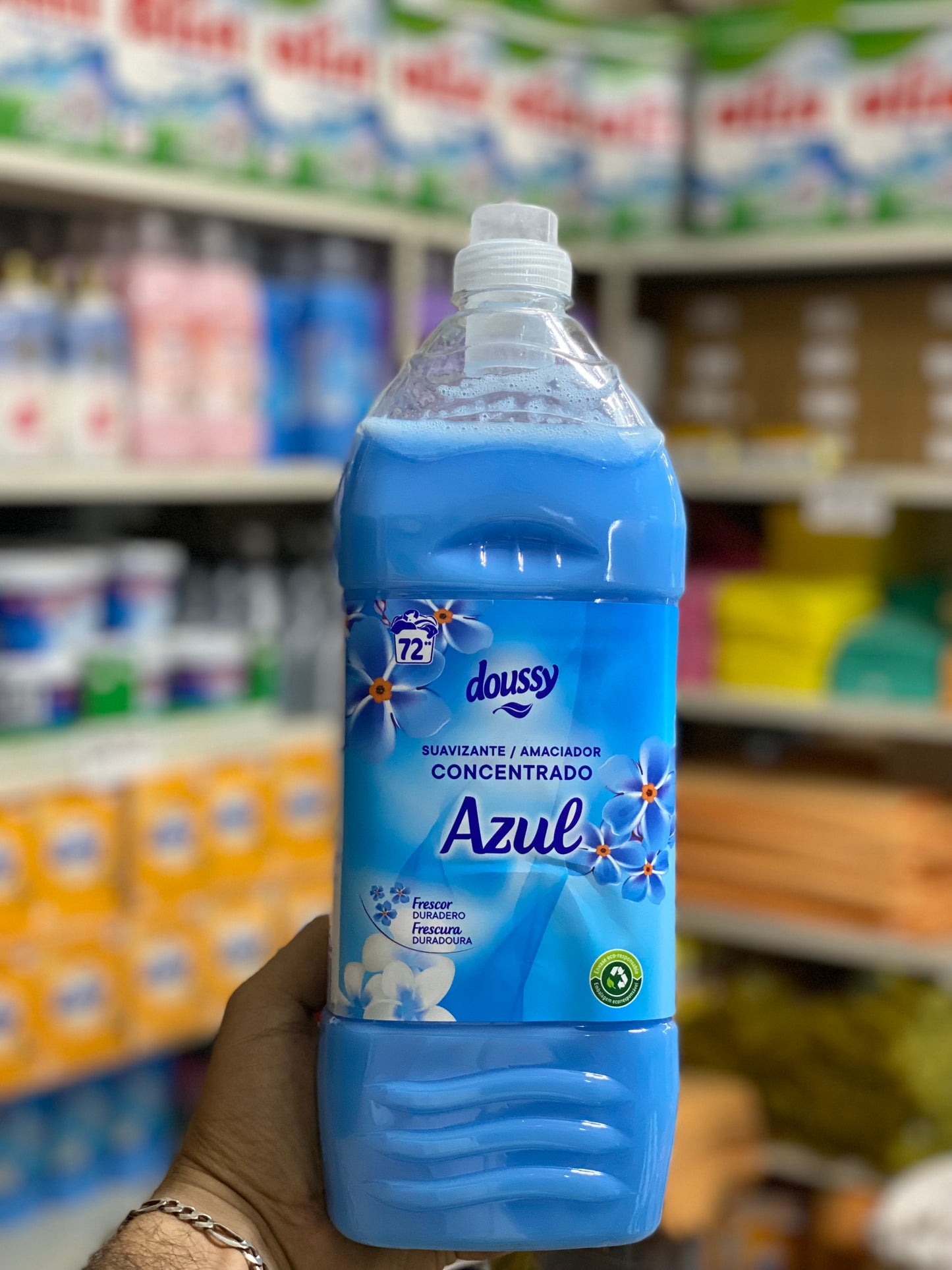 Doussy Fabric Softener Concentrated – AZUL (72 Washes) 2L
