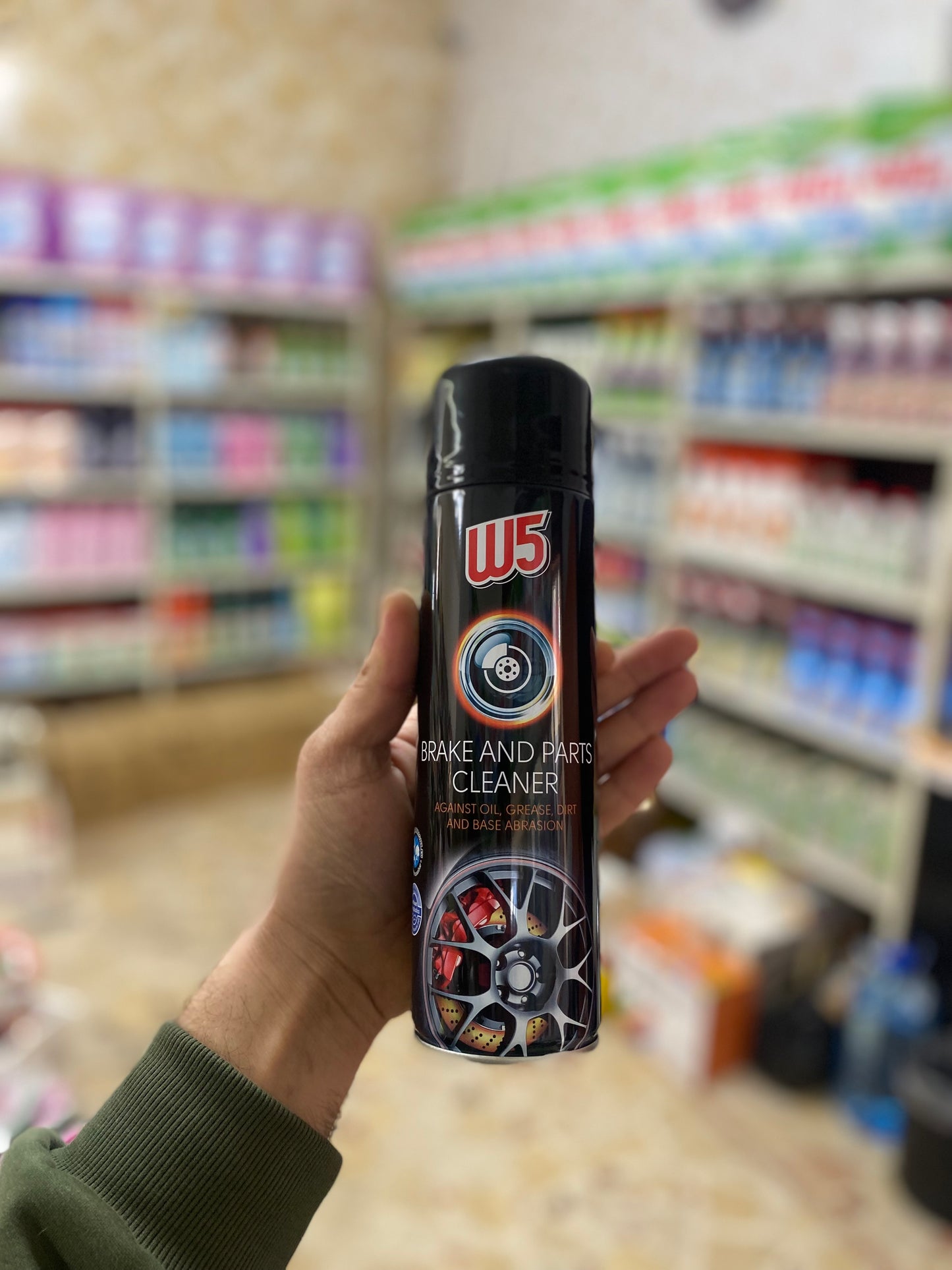 W5 BRAKE AND PARTS CLEANER. 500ml