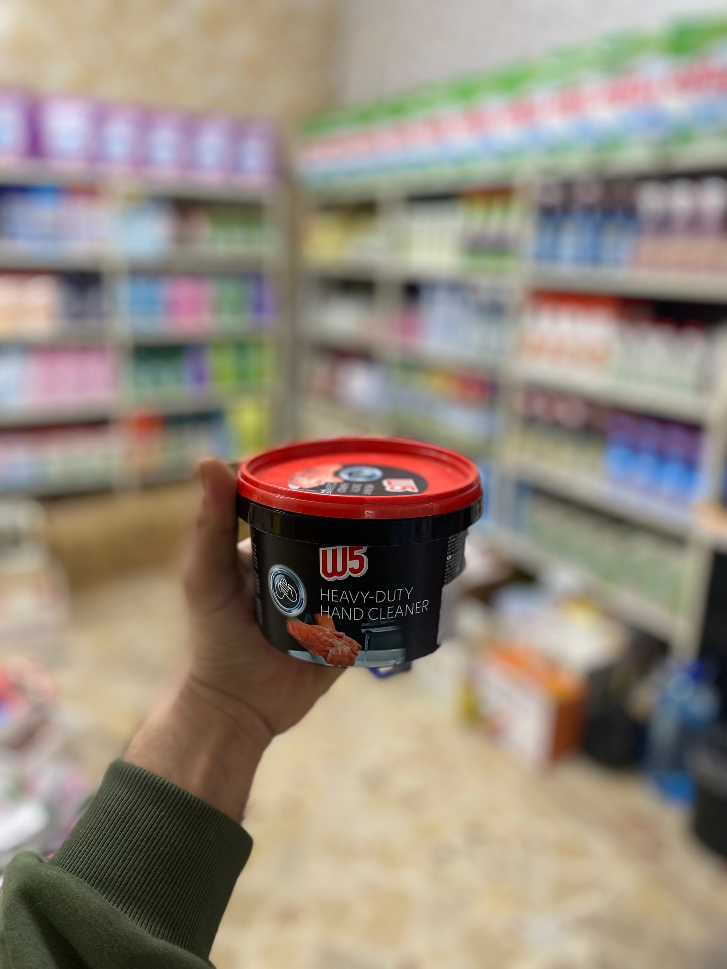 W5 HEAVY-DUTY HAND CLEANER. 500ml