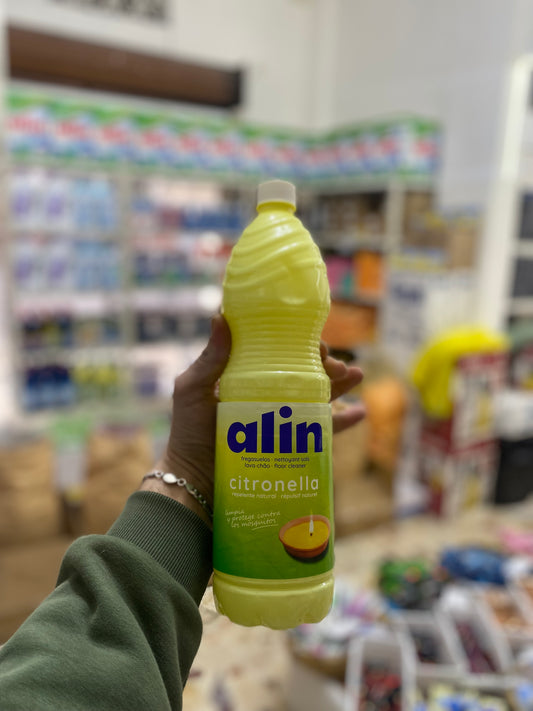 Alin Floor cleaner and freshener citronella with natural insect repellent 1.5 L