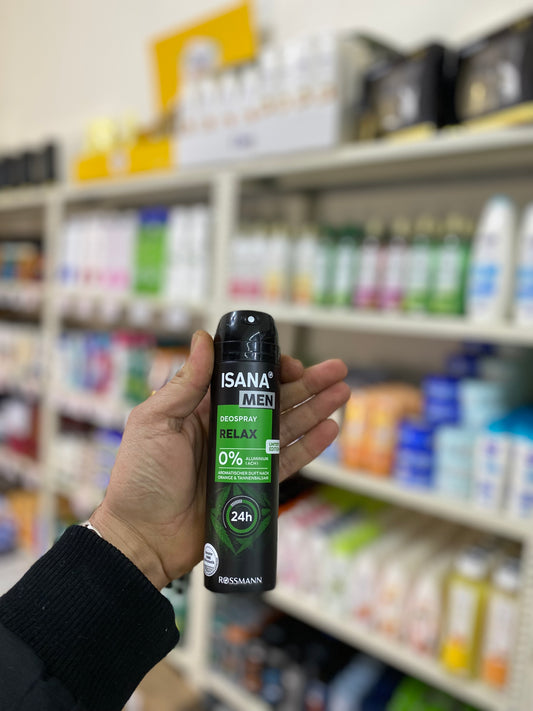 ISANA MEN DEOSPRAY RELAX 0% ALUMINIUM