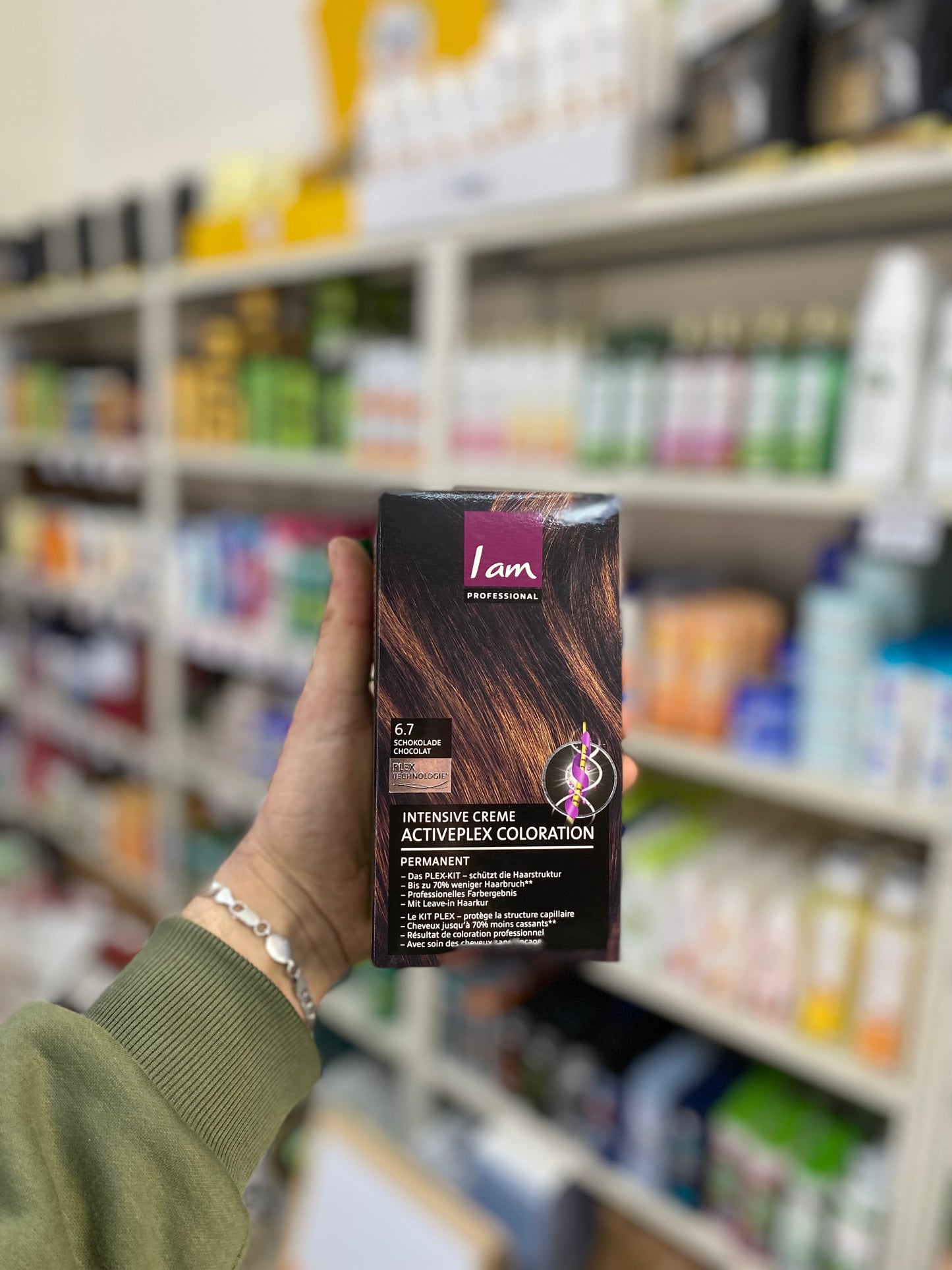 lam PROFESSIONAL 6.7 CHOCOLAT  INTENSIVE CREME ACTIVEPLEX COLORATION