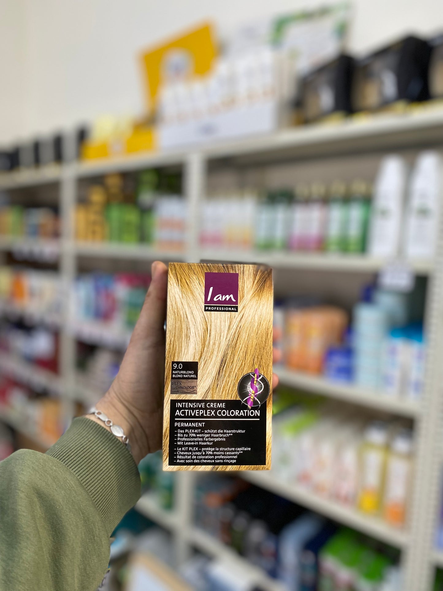 lam PROFESSIONAL 9.0 BLOND NATUREL INTENSIVE CREME ACTIVEPLEX COLORATION