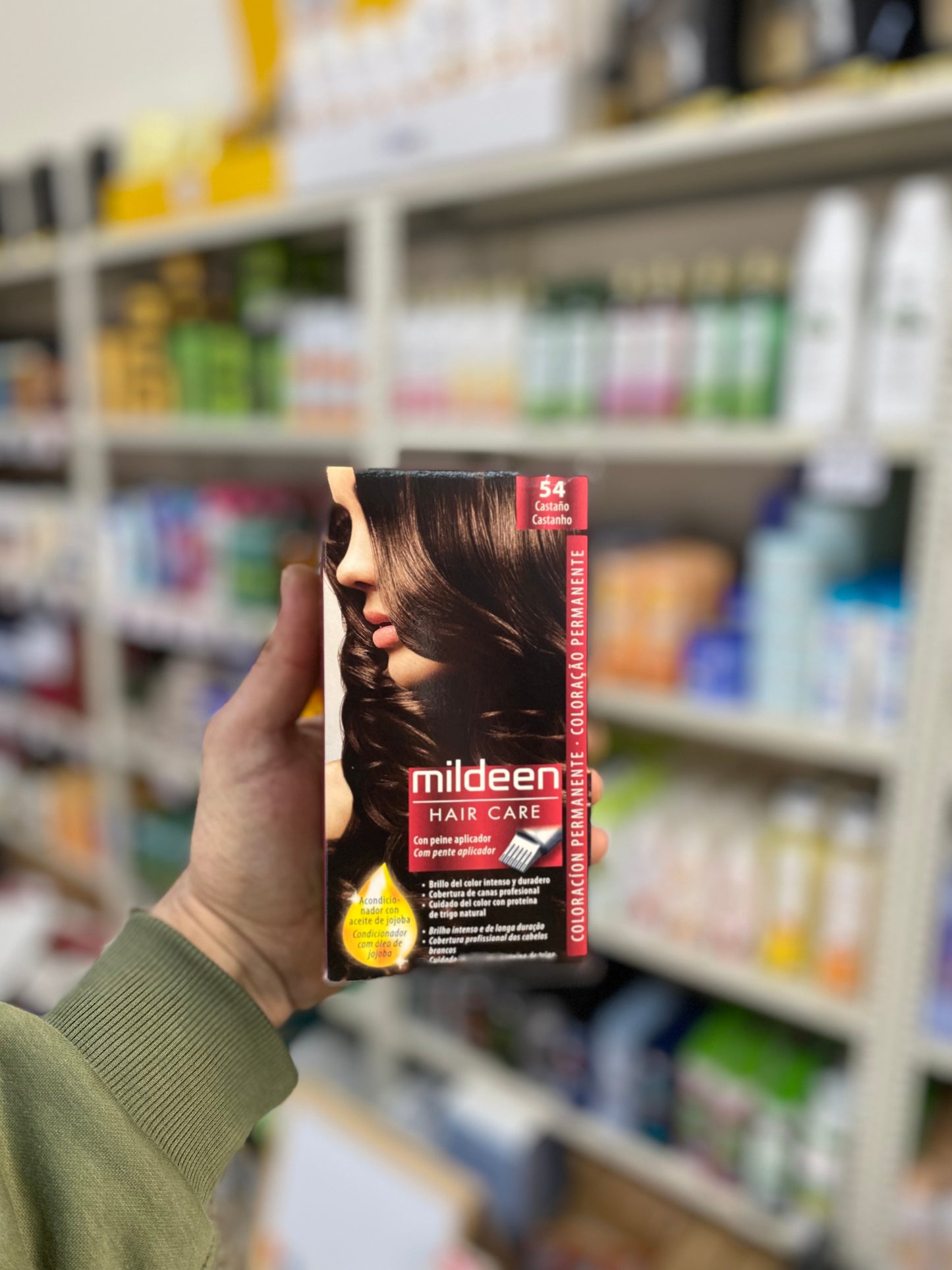 Mildeen intensiv HAIR Color Castanho  54