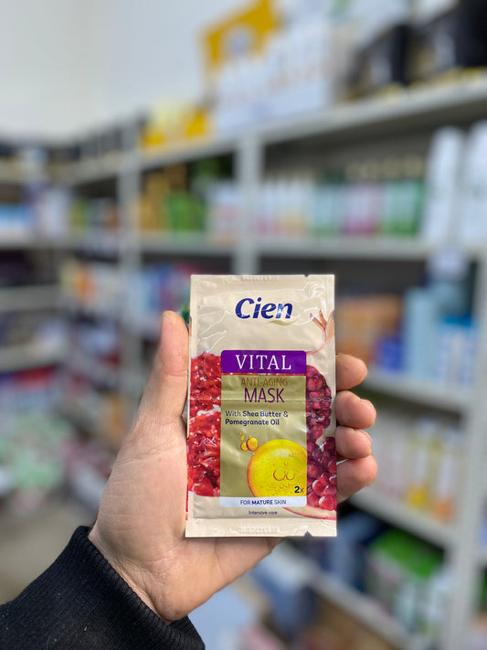 Cien VITAL ANTI-AGING MASK With Shea Butter & Pomegranate Oil FOR MATURE SKIN