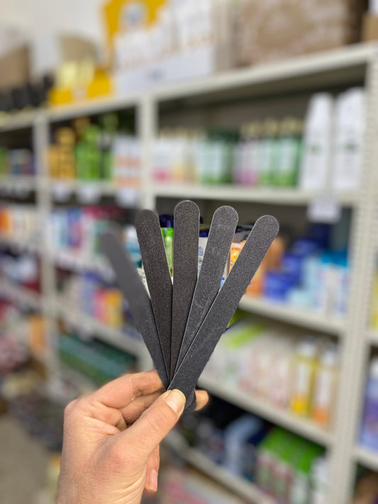 Nail Files (5 Pack), Nail File for Natural Nails and Acrylic Nails, Double Sided.