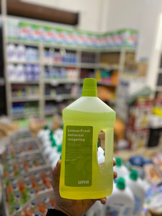 UNA Lemon Fresh Disinfectant And Cleaner. 1000 ml