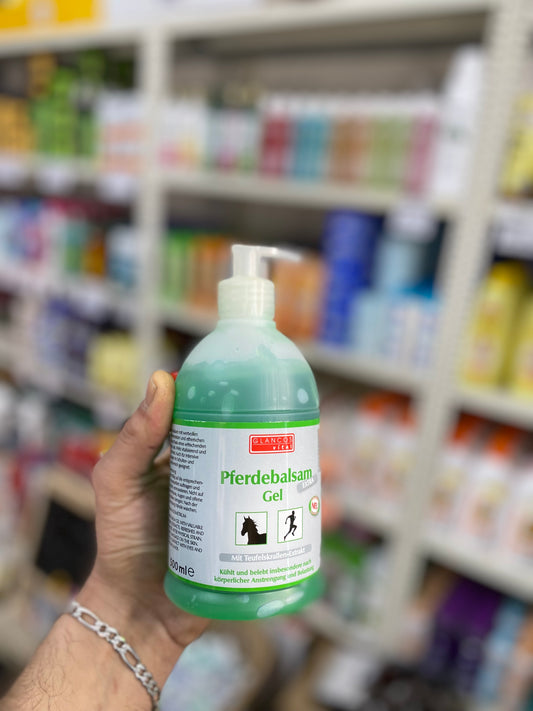 Pferdebalsam Gel pomp Glancos. 500 ml