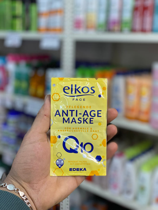 ELKOS Q10 ANTI-AGE FACE MASK FOR NORMAL and DEMANDING SKIN